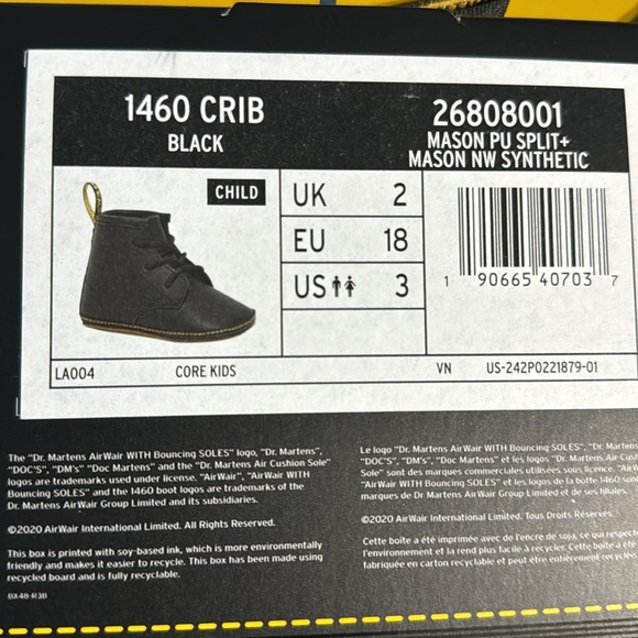 Crib Dr Martens - Picture 3 of 3